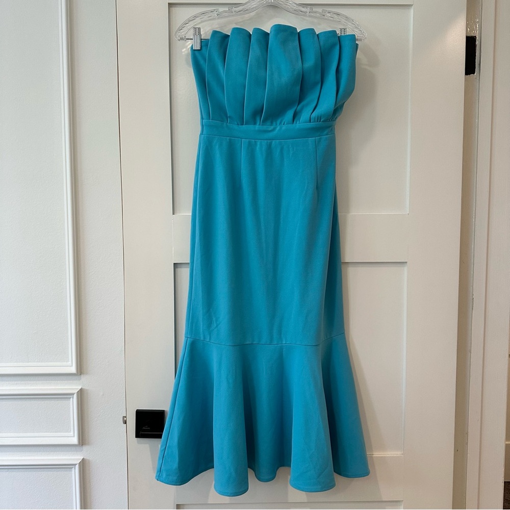 NWT Blue Midi Dress